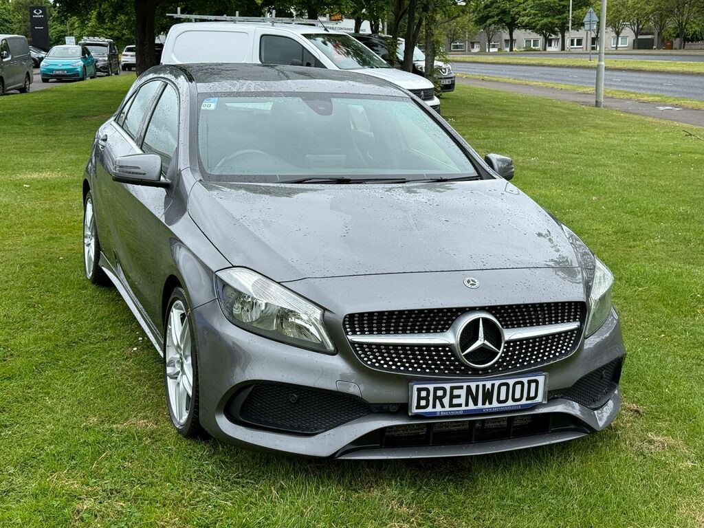 Mercedes-Benz A Class 2.1 A200d Amg Line Hatchback Eur FV67HJZ Grey #2