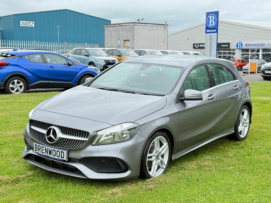 Mercedes-Benz A Class 2.1 A200d Amg Line Hatchback Eur FV67HJZ Grey #3