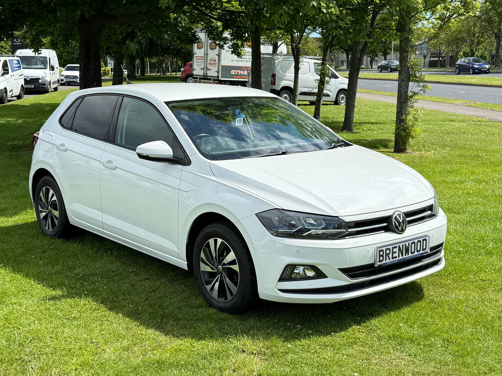 Volkswagen Polo 1.0 Evo Match Hatchback Euro 6 White