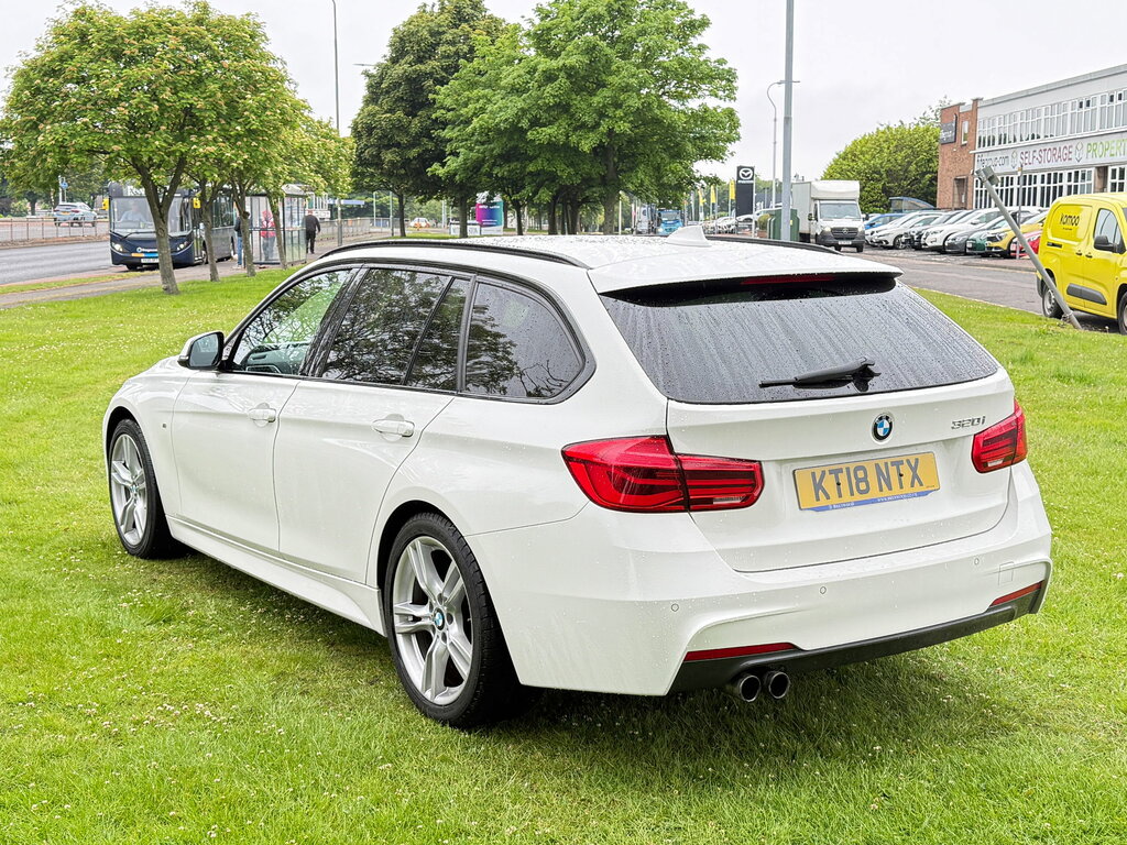 BMW 3 Series 2.0 320I M Sport Touring Euro 6 S KT18NTX White #4