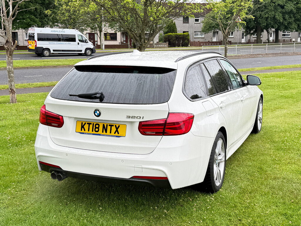 BMW 3 Series 2.0 320I M Sport Touring Euro 6 S KT18NTX White #5