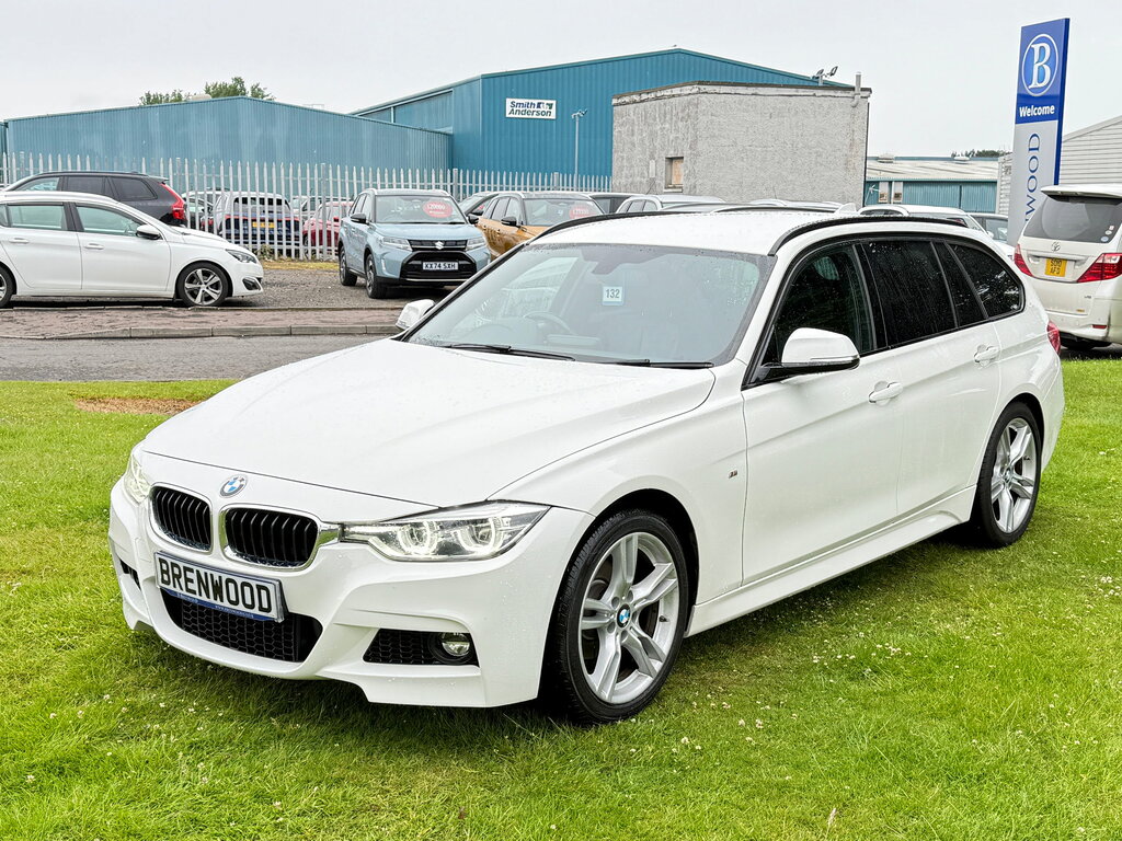 BMW 3 Series 2.0 320I M Sport Touring Euro 6 S KT18NTX White #3