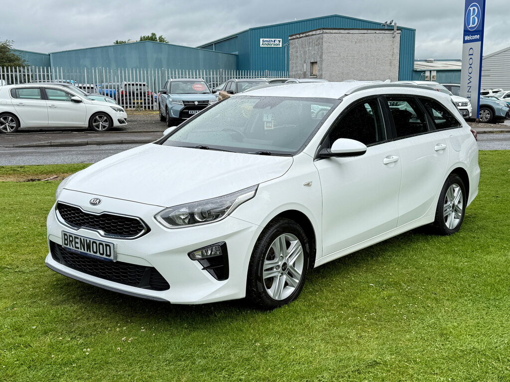 Kia Ceed 1.6 Crdi Eco 2 Sportswagon Euro White #3
