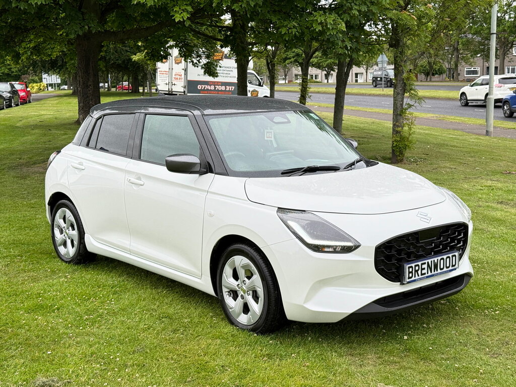 Suzuki Swift 1.2 Mhev Motion Hatchback Hybrid Cvt Eu White