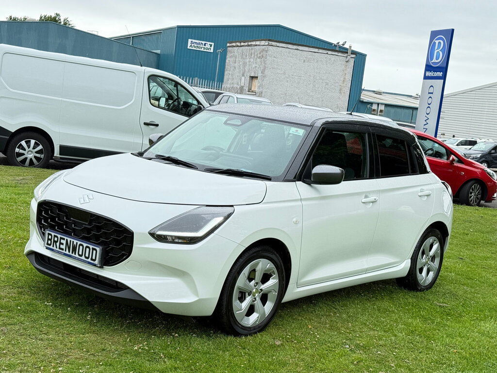 Suzuki Swift 1.2 Mhev Motion Hatchback Hybrid Cvt Eu White #3