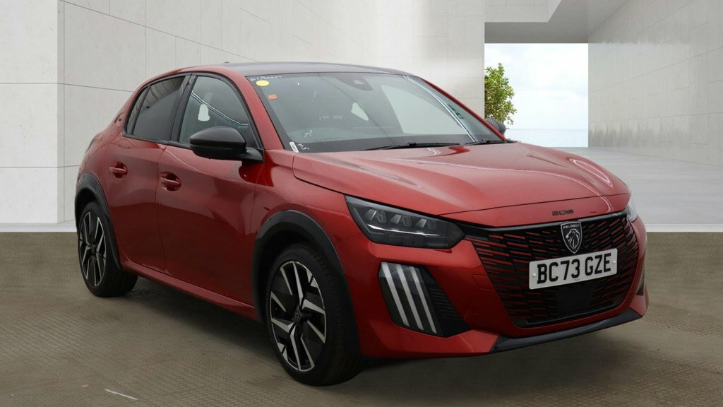 Peugeot 208 1.2 Puretech Gt Hatchback Euro 6 Red