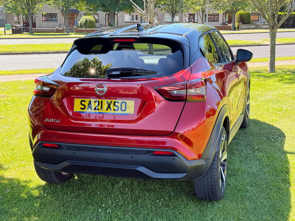 Nissan Juke 1.0 Dig-t Tekna Suv Dct Euro 6 S SA21XSO Red #5