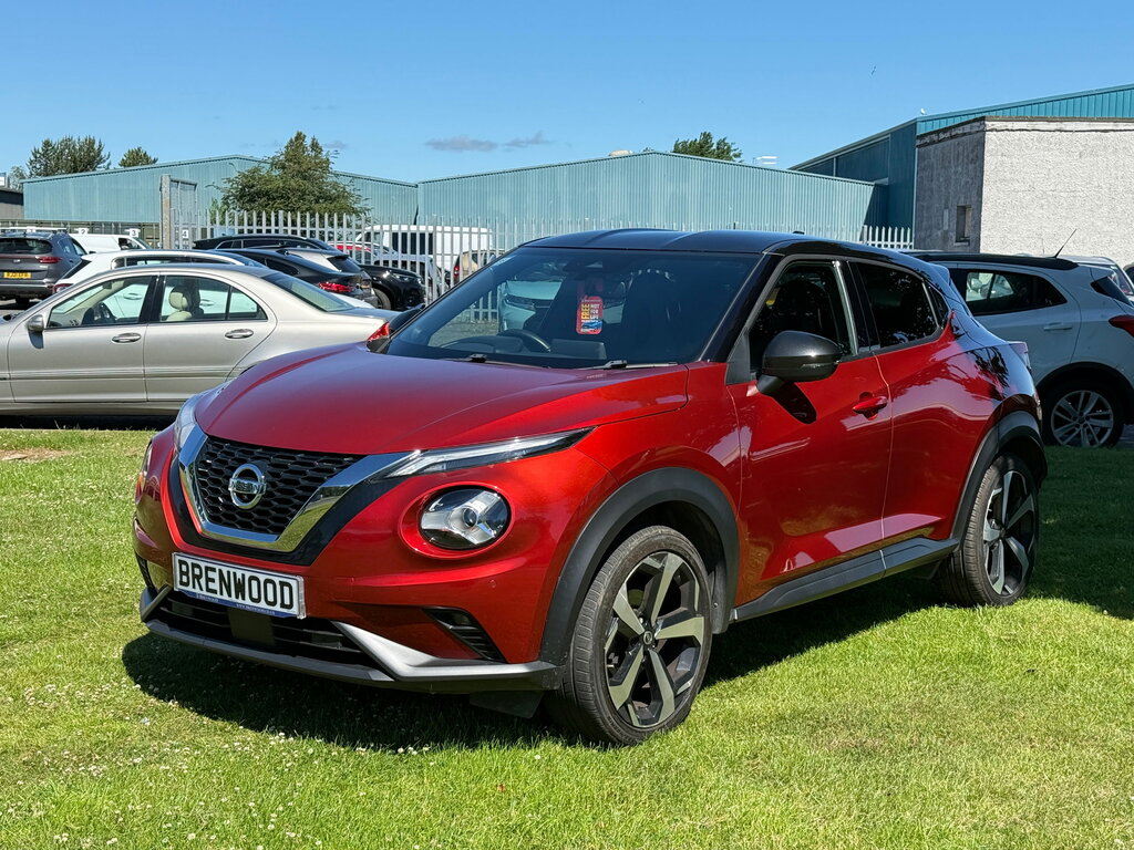 Nissan Juke 1.0 Dig-t Tekna Suv Dct Euro 6 S SA21XSO Red #3