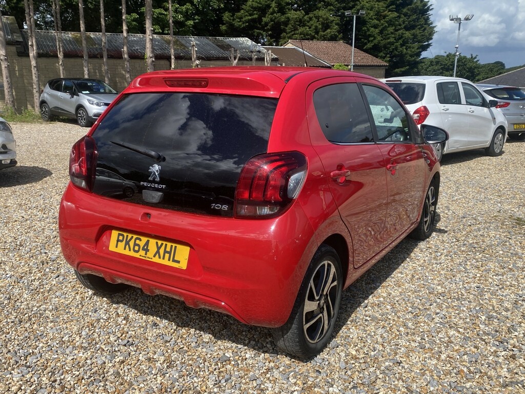 Peugeot 108 1.2 Vti Puretech Allure Red #3