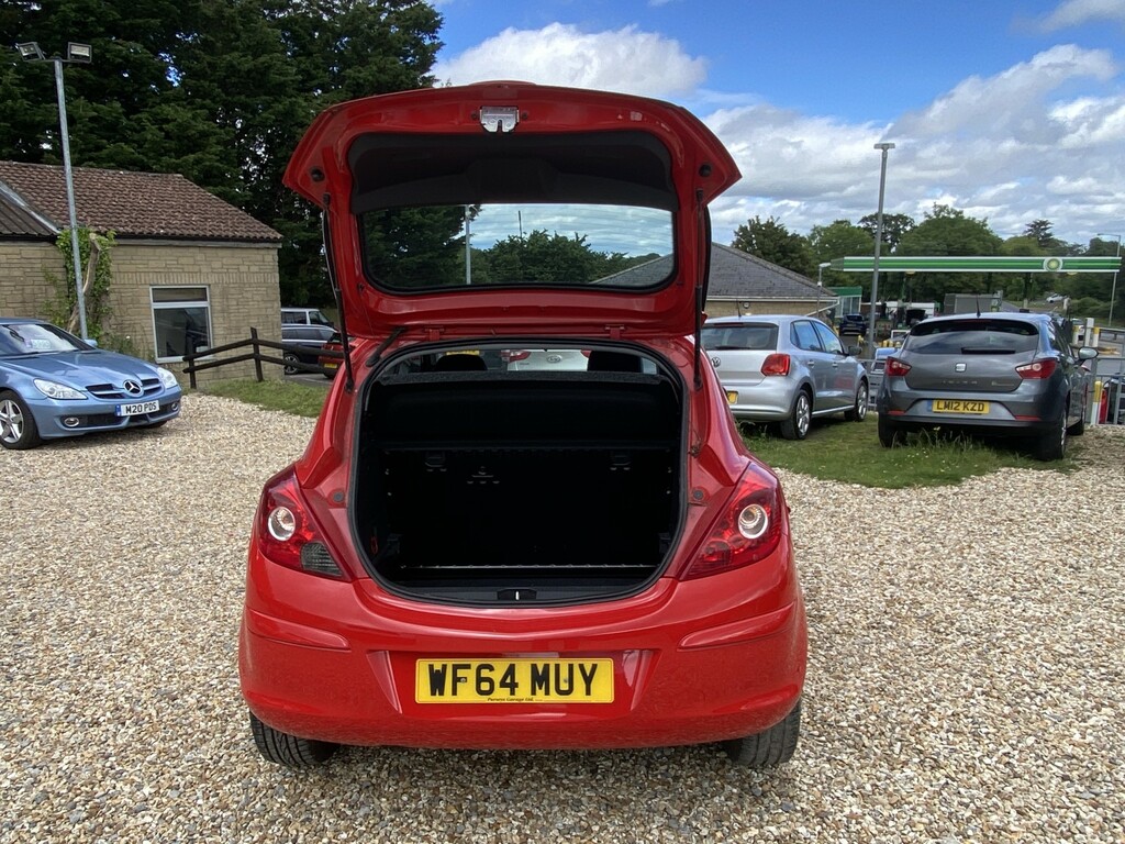Vauxhall Corsa Hatchback 1.2 16V Excite 201464 Red #4