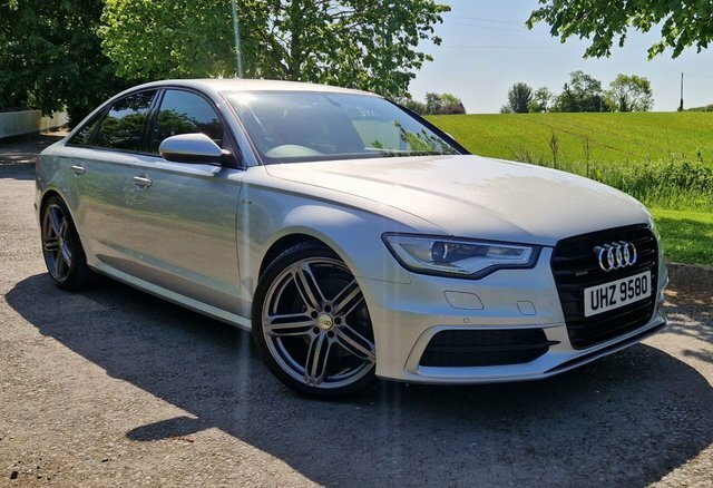 Audi A6 Saloon 3.0 Tdi V6 S Line Saloon S Tronic Quatt Silver