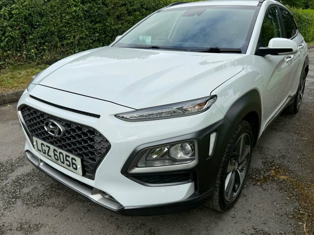 Hyundai Kona 1.0 T-gdi Blue Drive Premium Se Suv Man LGZ6056 White #4