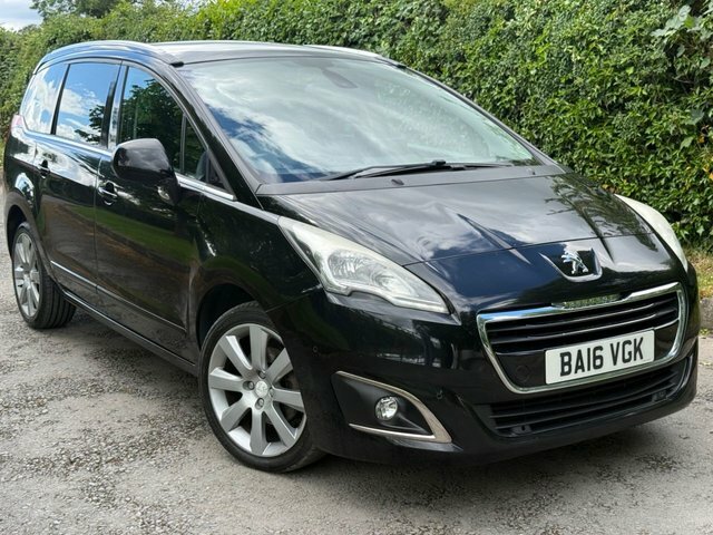 Peugeot 5008 1.6 Bluehdi Allure Mpv Euro 6 S Black