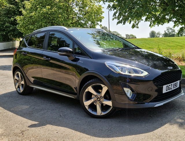 Ford Fiesta 1.0T Ecoboost Gpf Active 1 Hatchback Ma Black