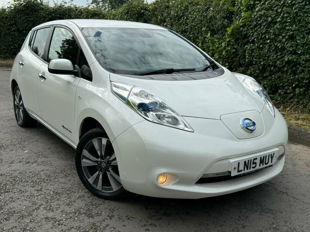Nissan Leaf 24Kwh Tekna Hatchback 107 Bhp White