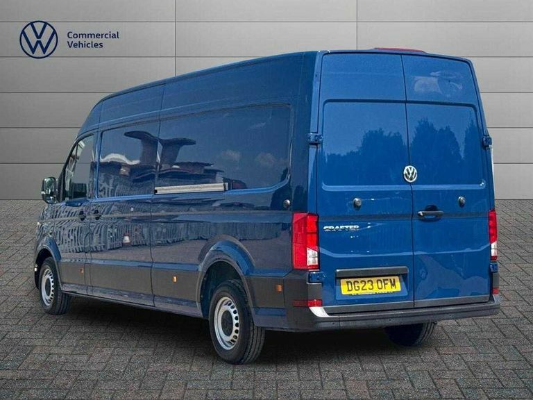 Volkswagen Crafter 2.0 Tdi 140Ps Trendline High Roof Van DG23OFM Blue #3