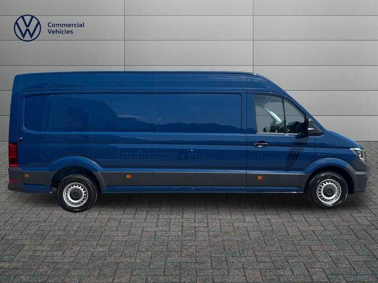 Volkswagen Crafter 2.0 Tdi 140Ps Trendline High Roof Van DG23OFM Blue #4