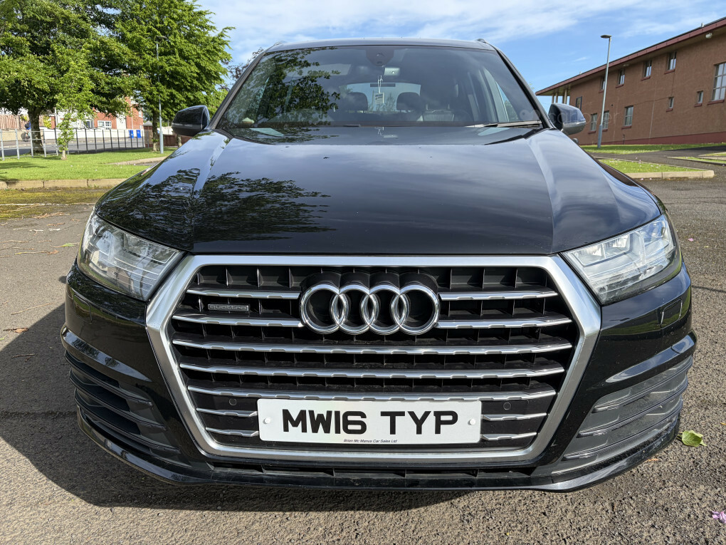 Audi Q7 S Line Tdi Quattro MW16TYP Black #5