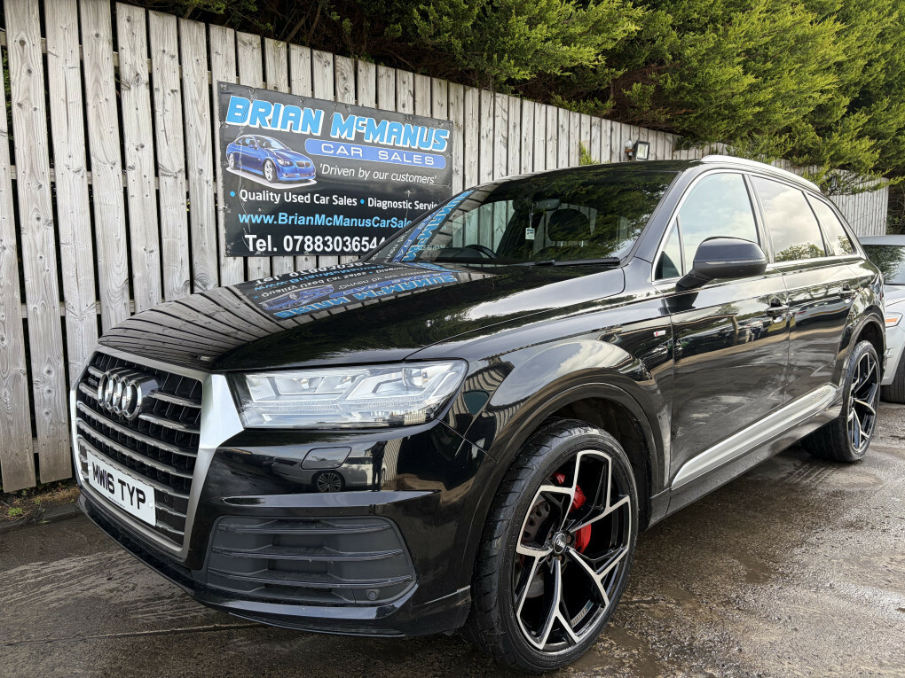 Audi Q7 S Line Tdi Quattro MW16TYP Black #2