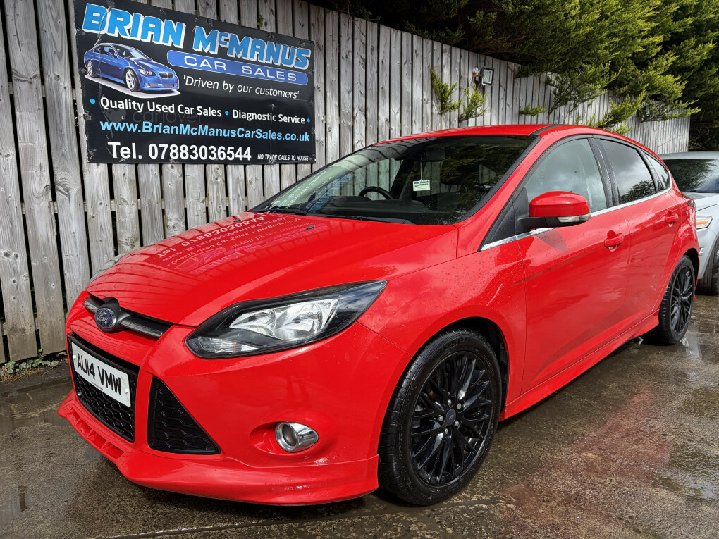 Ford Focus Zetec S Tdci Red #2