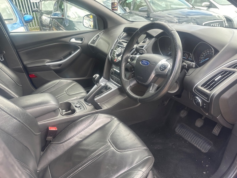 Ford Focus 1.6 Tdci Titanium X PK64YXW Blue #3