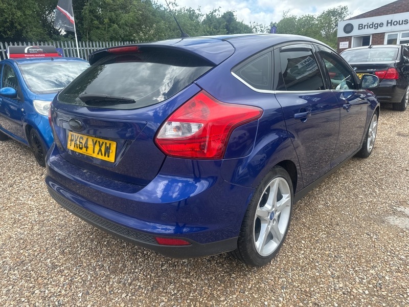 Ford Focus 1.6 Tdci Titanium X PK64YXW Blue #2
