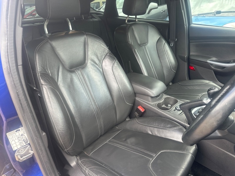 Ford Focus 1.6 Tdci Titanium X PK64YXW Blue #4