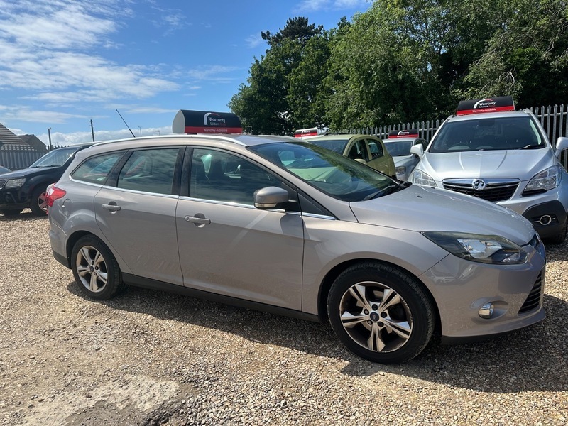 Ford Focus 1.6 Zetec Estate SJ62ZBD Silver #3