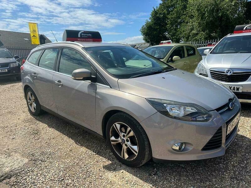 Ford Focus 1.6 Zetec Estate SJ62ZBD Silver #2