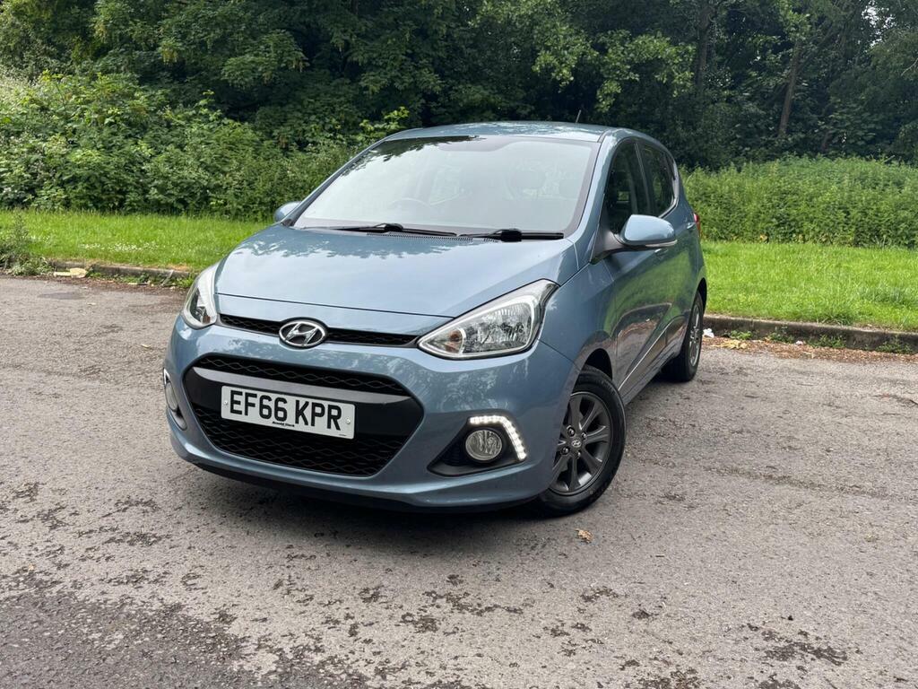 Hyundai I10 1.0 Premium Euro 5 EF66KPR Blue #4