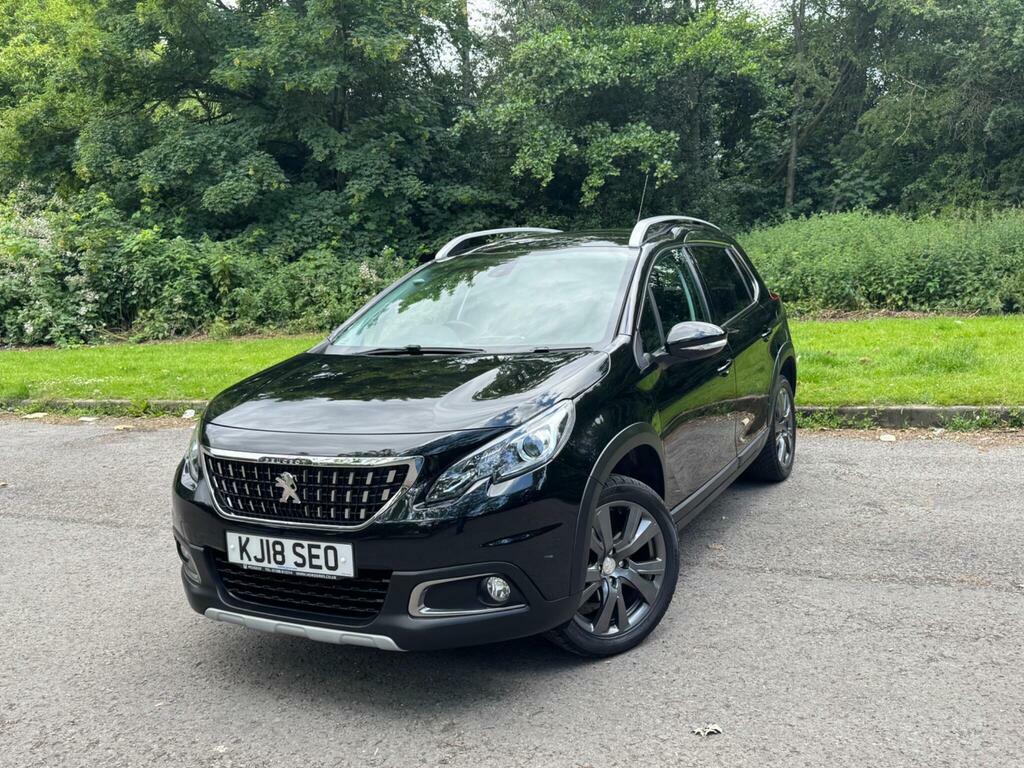 Peugeot 2008 1.2 Puretech Allure Euro 6 S S KJ18SEO Black #4