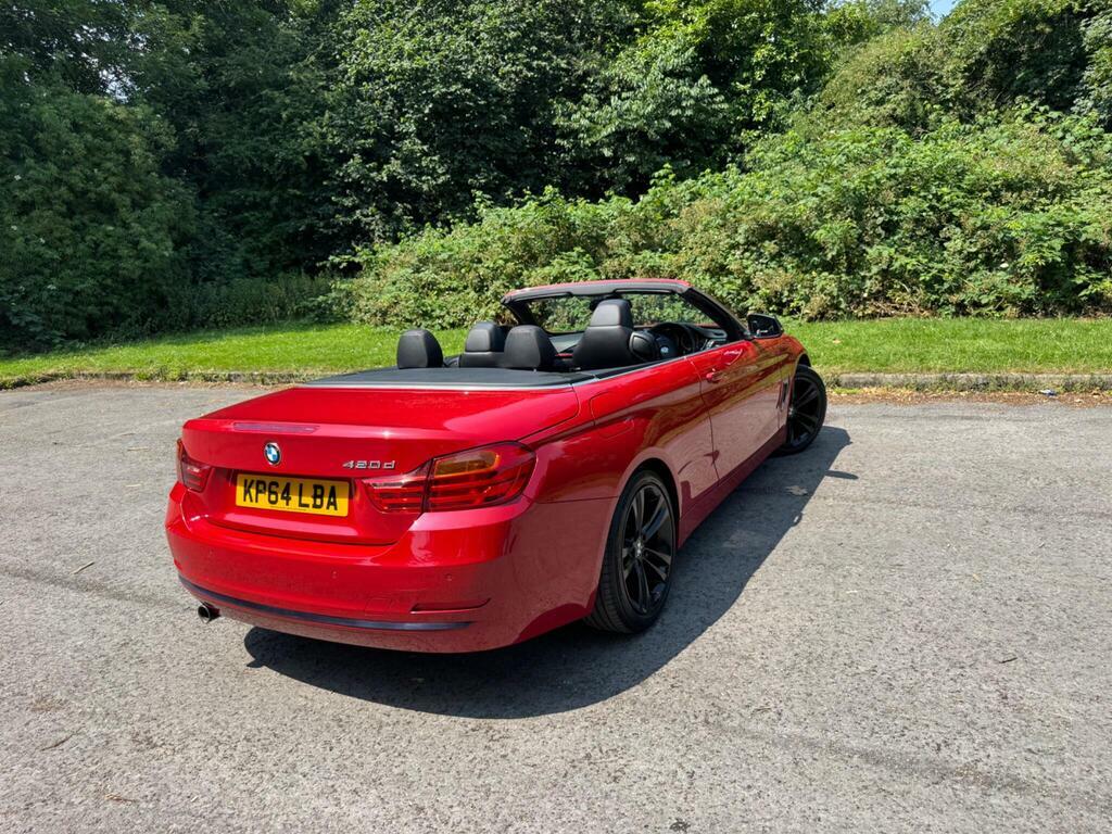 BMW 4 Series 2.0 420D Sport Euro 6 S S Red #3