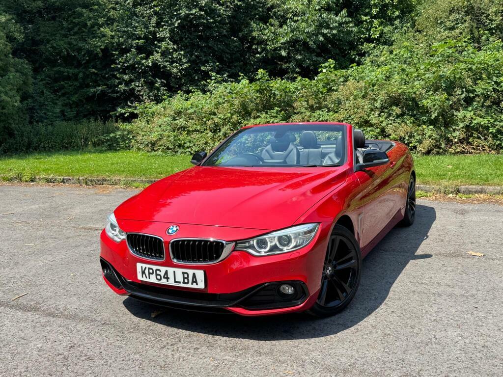 BMW 4 Series 2.0 420D Sport Euro 6 S S Red #4