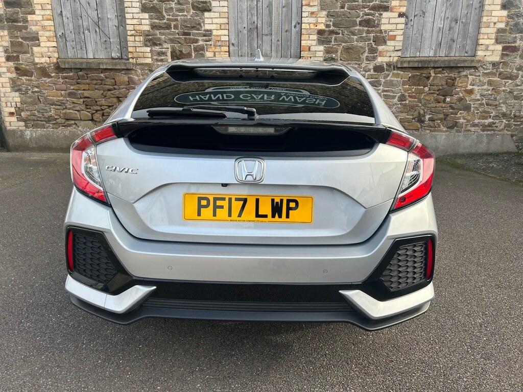 Honda Civic 1.0 Vtec Turbo Sr Silver #4