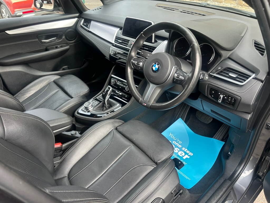BMW 2 Series 218I M Sport Step YD69YPT Grey #6