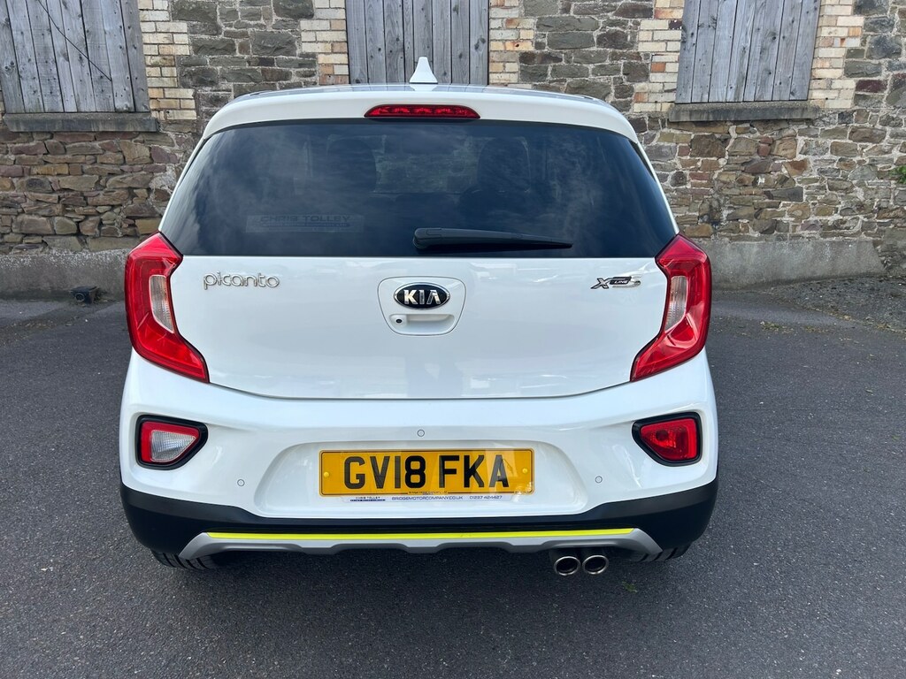 Kia Picanto 1.25 X-line S GV18FKA White #4