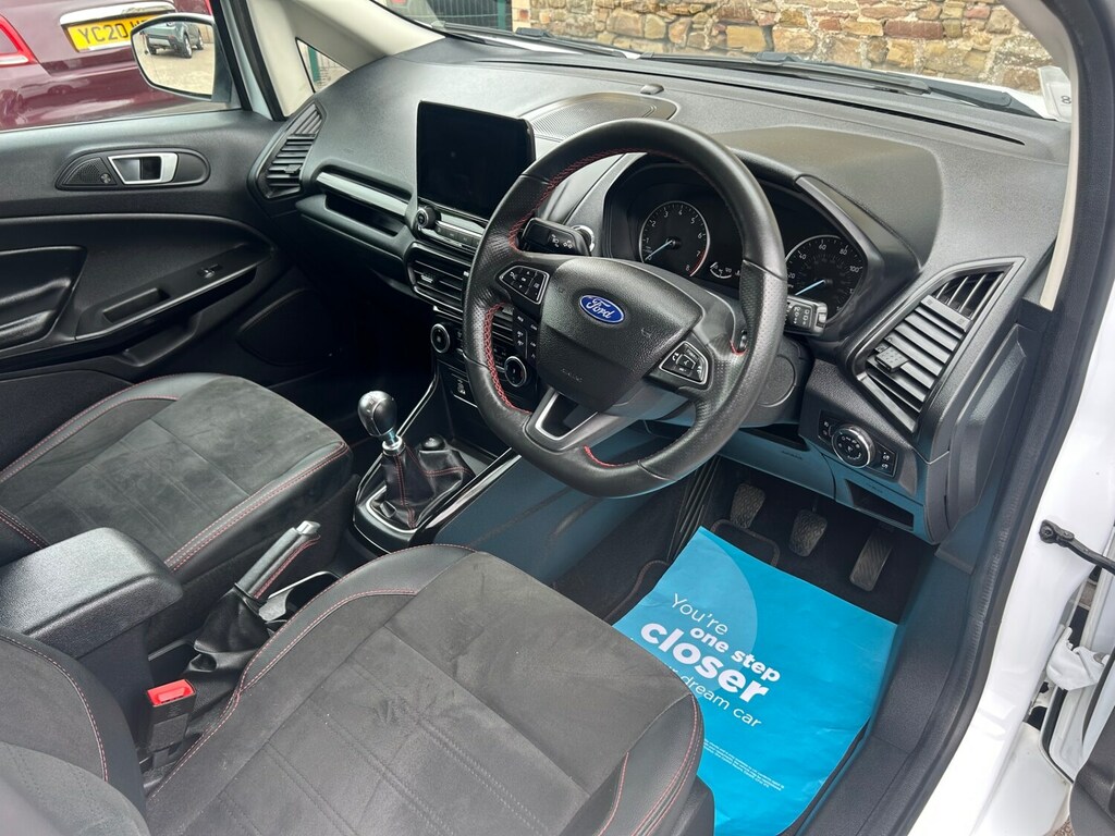 Ford Ecosport 1.0 Ecoboost 125 St-line White #6