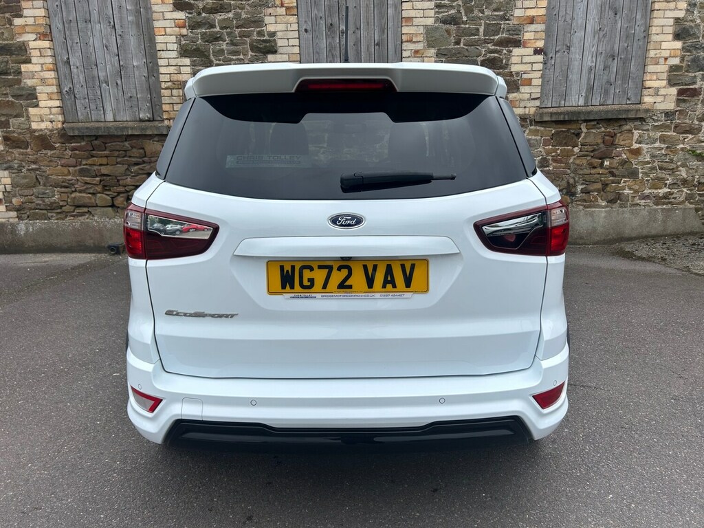 Ford Ecosport 1.0 Ecoboost 125 St-line White #4