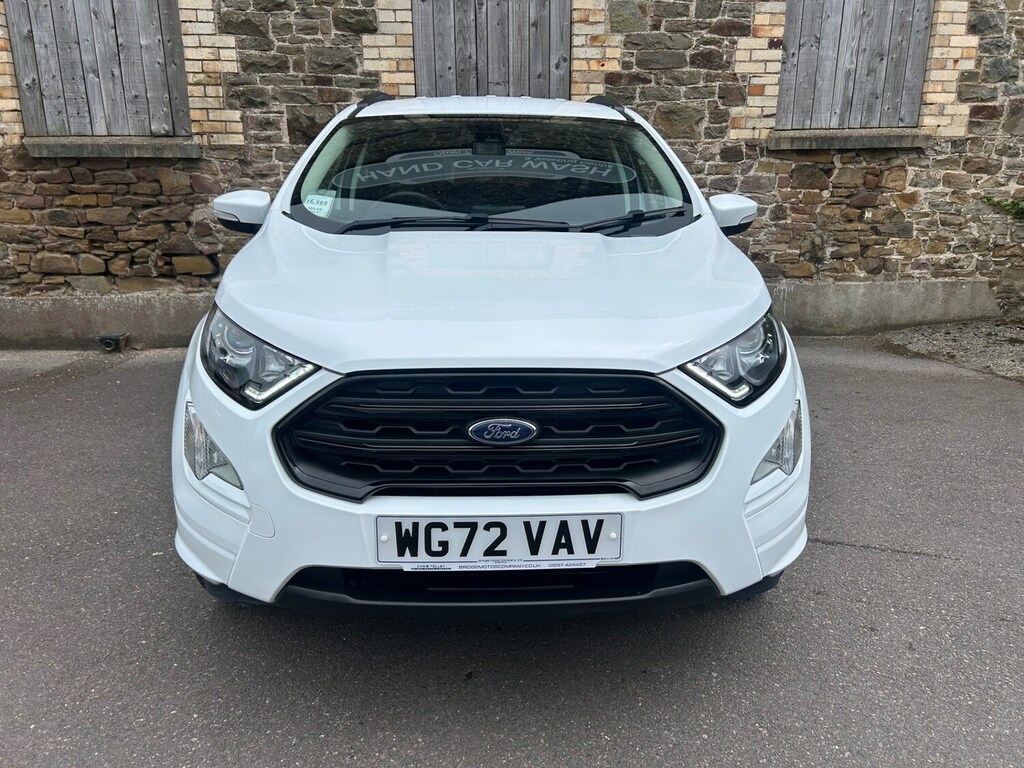 Ford Ecosport 1.0 Ecoboost 125 St-line White #3
