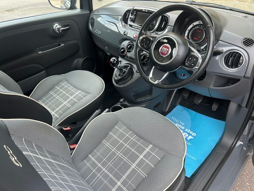 Fiat 500 1.2 Lounge Grey #5