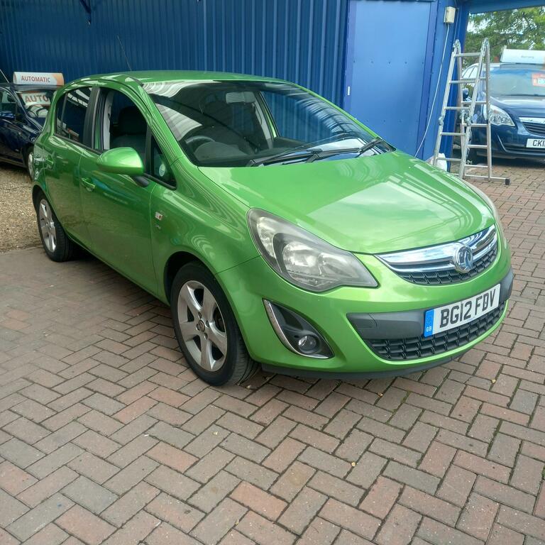 Vauxhall Corsa 1.2 16V Sxi Euro 5 Ac Green