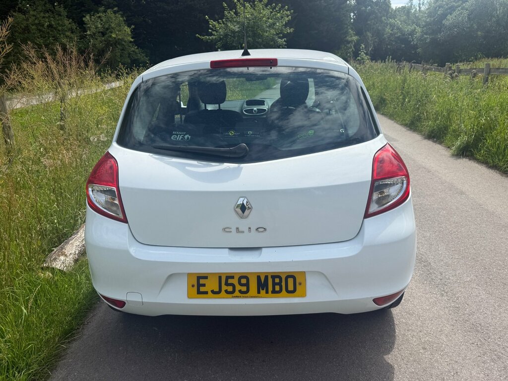 Renault Clio 1.2 I-music Hatchback Euro 5 75 White #5