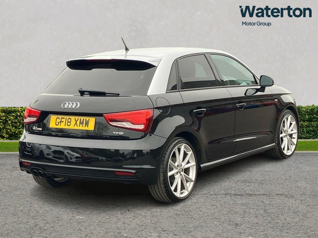 Audi A1 1.4 Tfsi 125 Black Edition Nav S Tronic GF18XMW Black #3