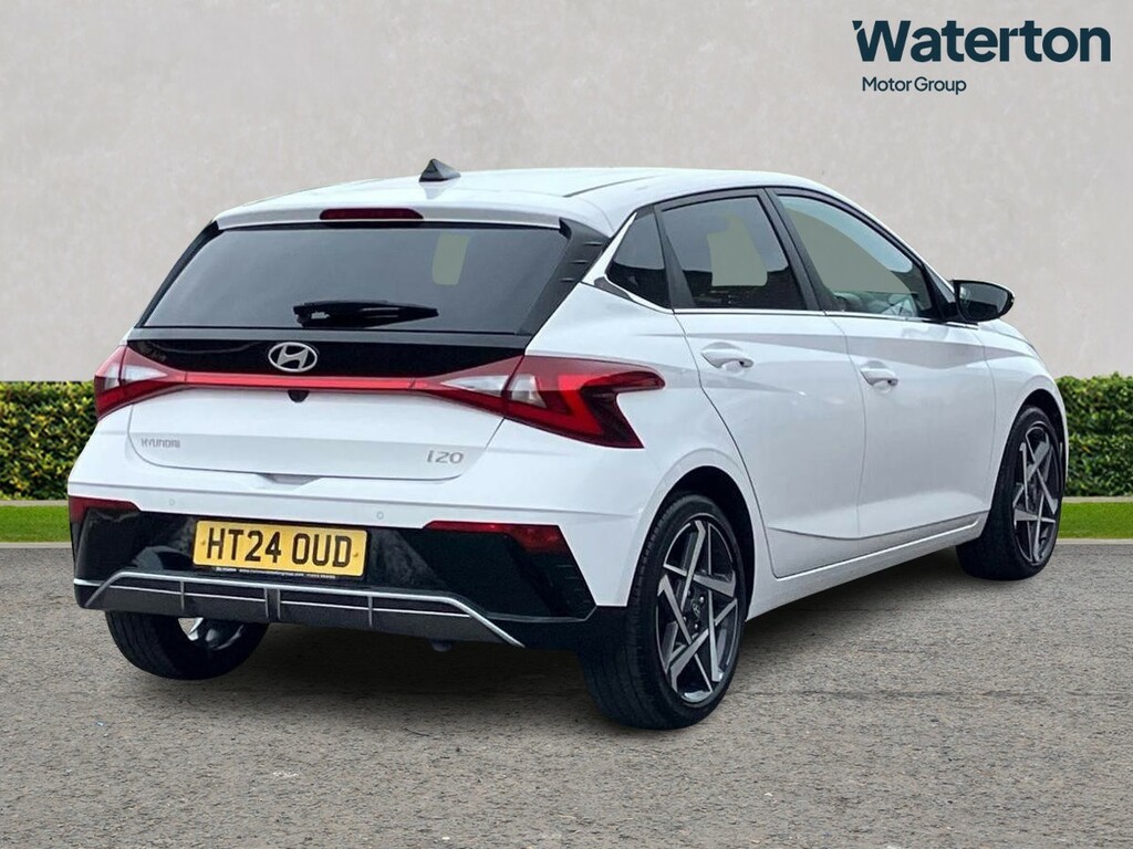 Hyundai I20 1.0T Gdi Premium Dct HT24OUD White #3
