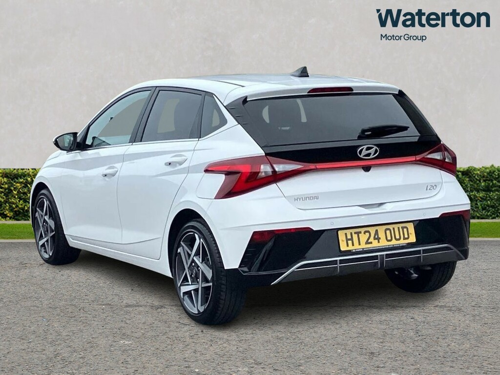 Hyundai I20 1.0T Gdi Premium Dct HT24OUD White #5