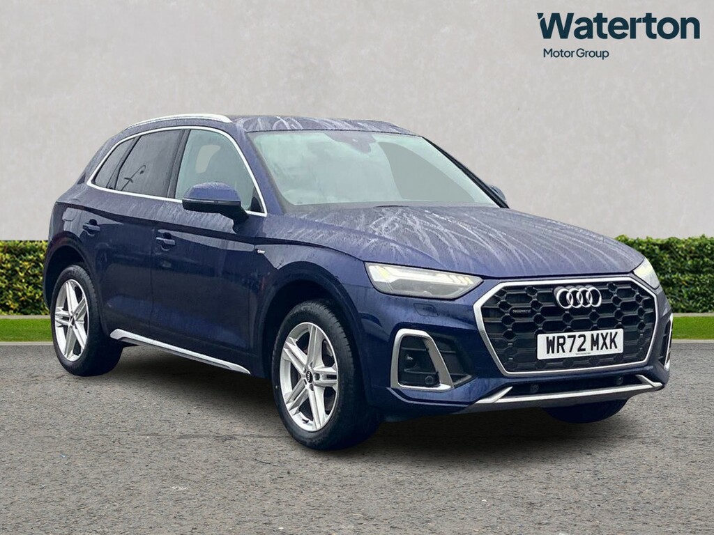 Audi Q5 45 Tfsi Quattro S Line S Tronic WR72MXK Blue #5