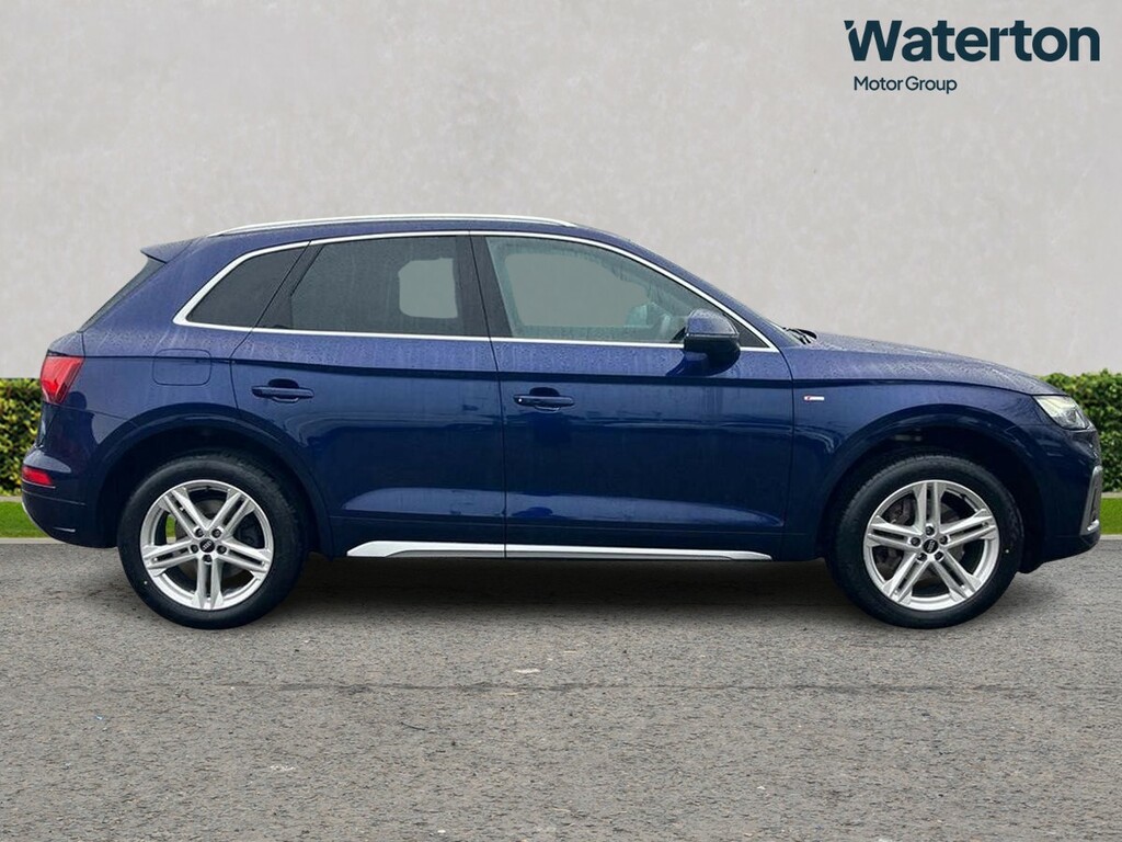 Audi Q5 45 Tfsi Quattro S Line S Tronic WR72MXK Blue #6