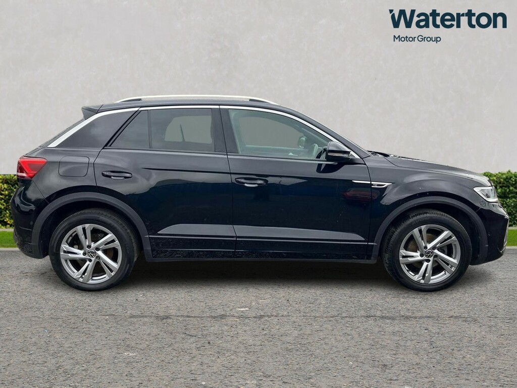 Volkswagen T-Roc 1.5 Tsi R-line BF72LXK Black #2
