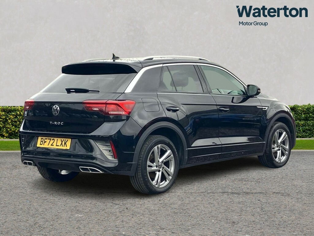Volkswagen T-Roc 1.5 Tsi R-line BF72LXK Black #3