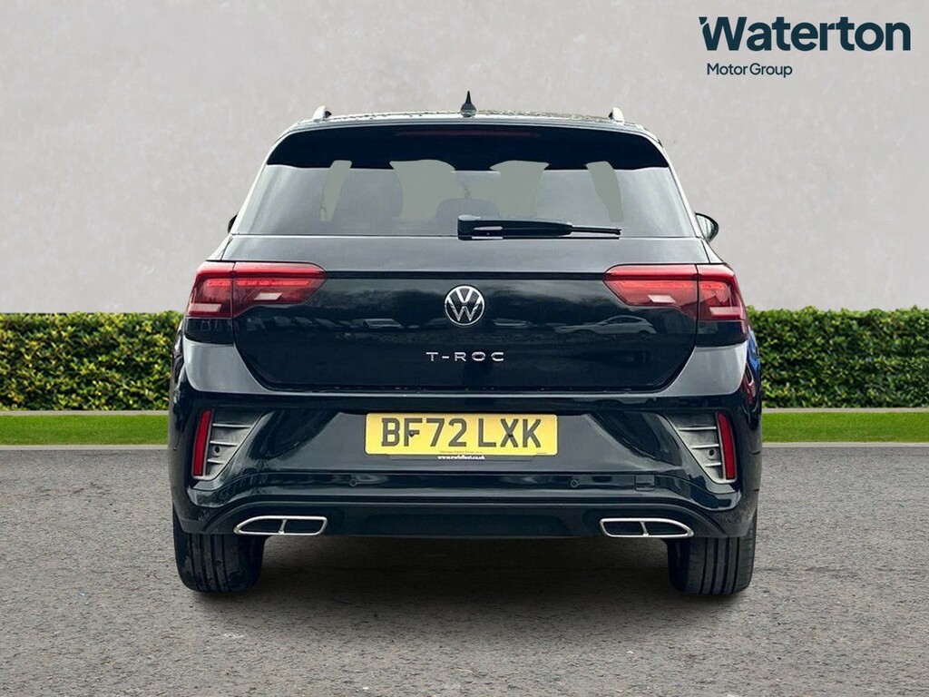 Volkswagen T-Roc 1.5 Tsi R-line BF72LXK Black #4